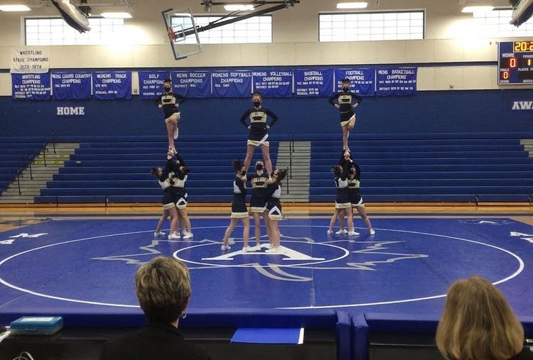 Competitive Cheer Places Second in First Competition