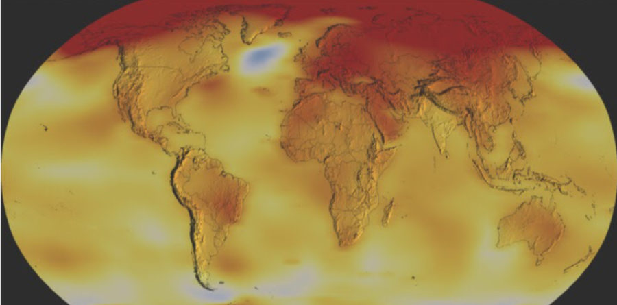 NASAs Climate time machine average 2020 were above 4°F