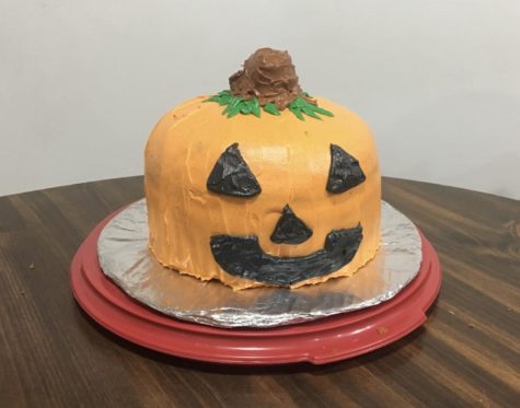 Pumpkin spice and everything nice! Megan Hayduk’s pumpkin cake is the perfect fall treat. 