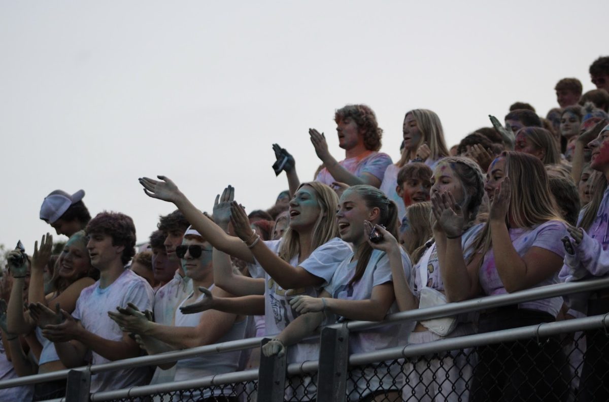 The CHS student section is the place to be on Friday nights!
