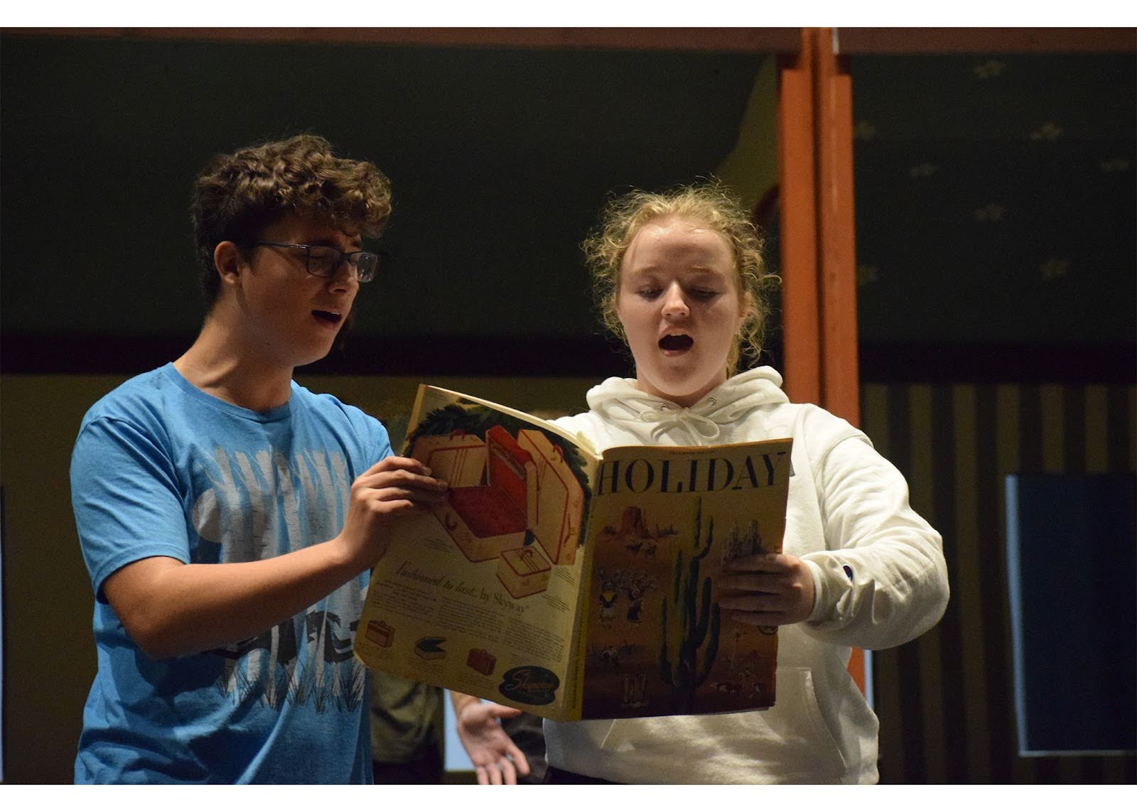 Behind the Curtain: White Christmas