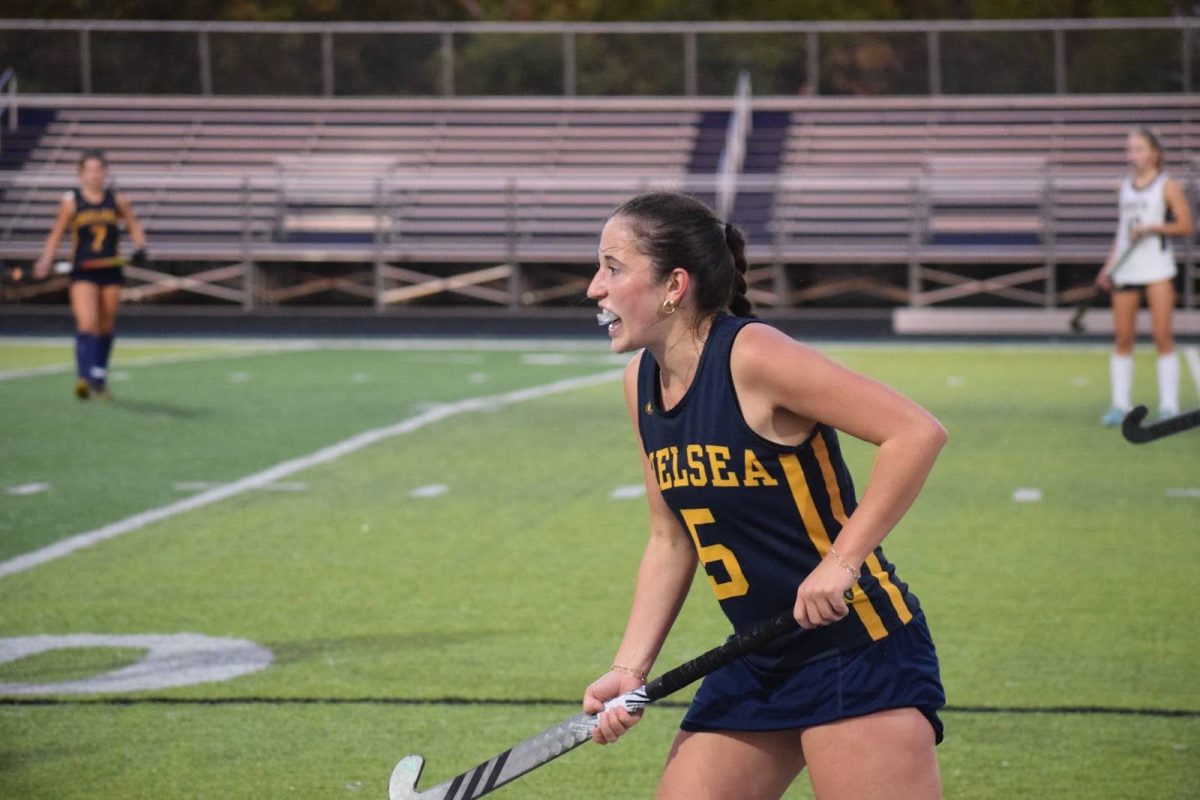 Azlyn Eckert calls for the ball, she's ready to receive it and keep the ball from South Lyon
