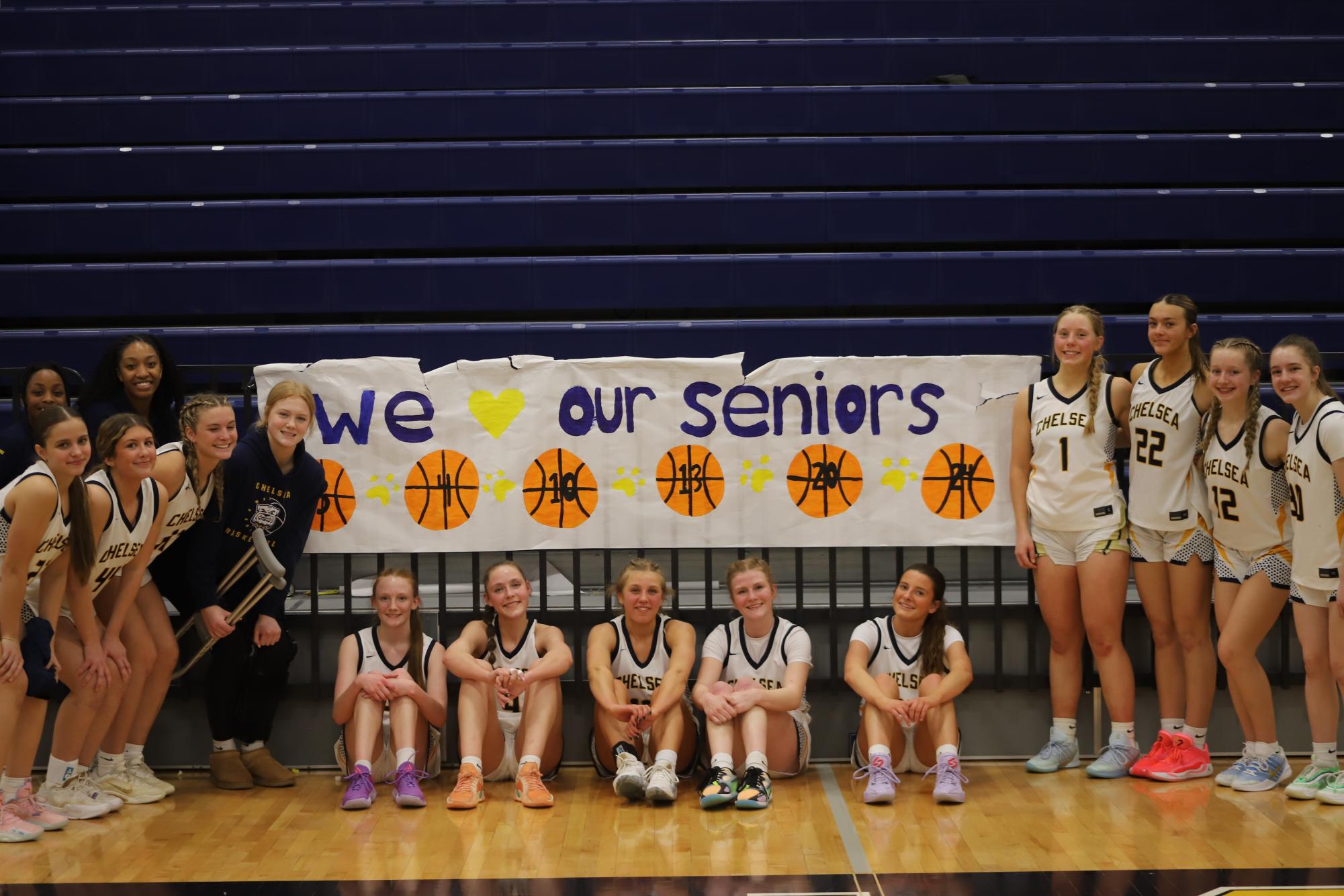 Heart and Hustle: Girls BBall Senior Night