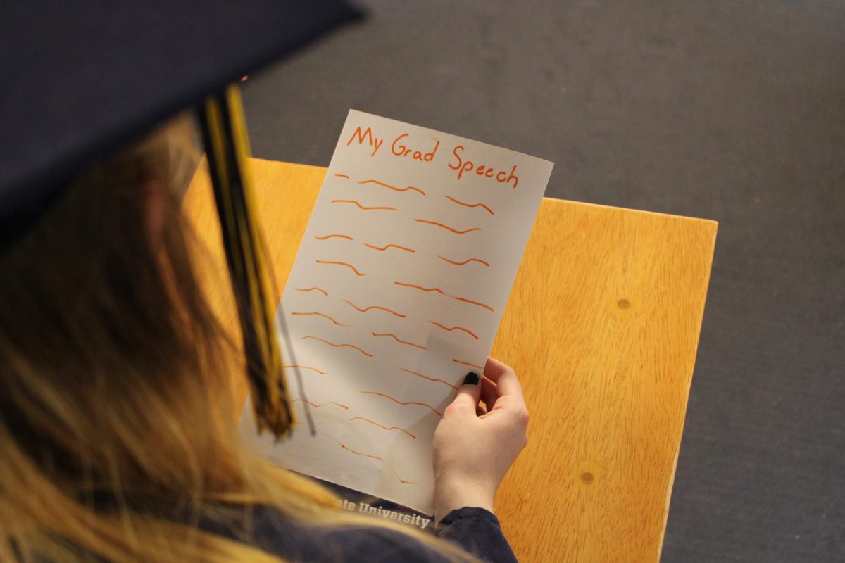 Two students are chosen by the student body to speak at graduation. Seniors Izzy D’Alcey and Ben Van Hoek will speak at the 2026 graduation on May 31st.