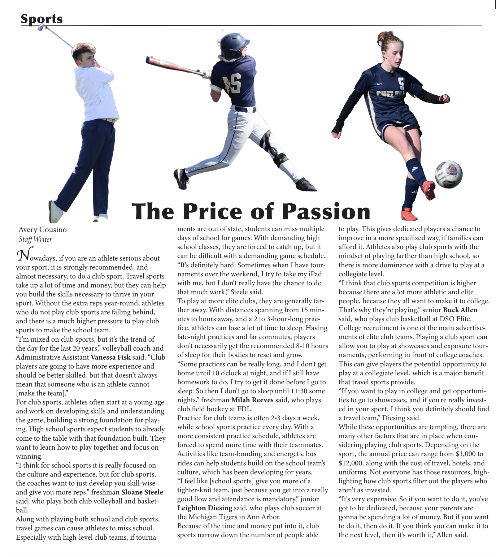 CHS Bleuprint: Spring 2026 Print Edition