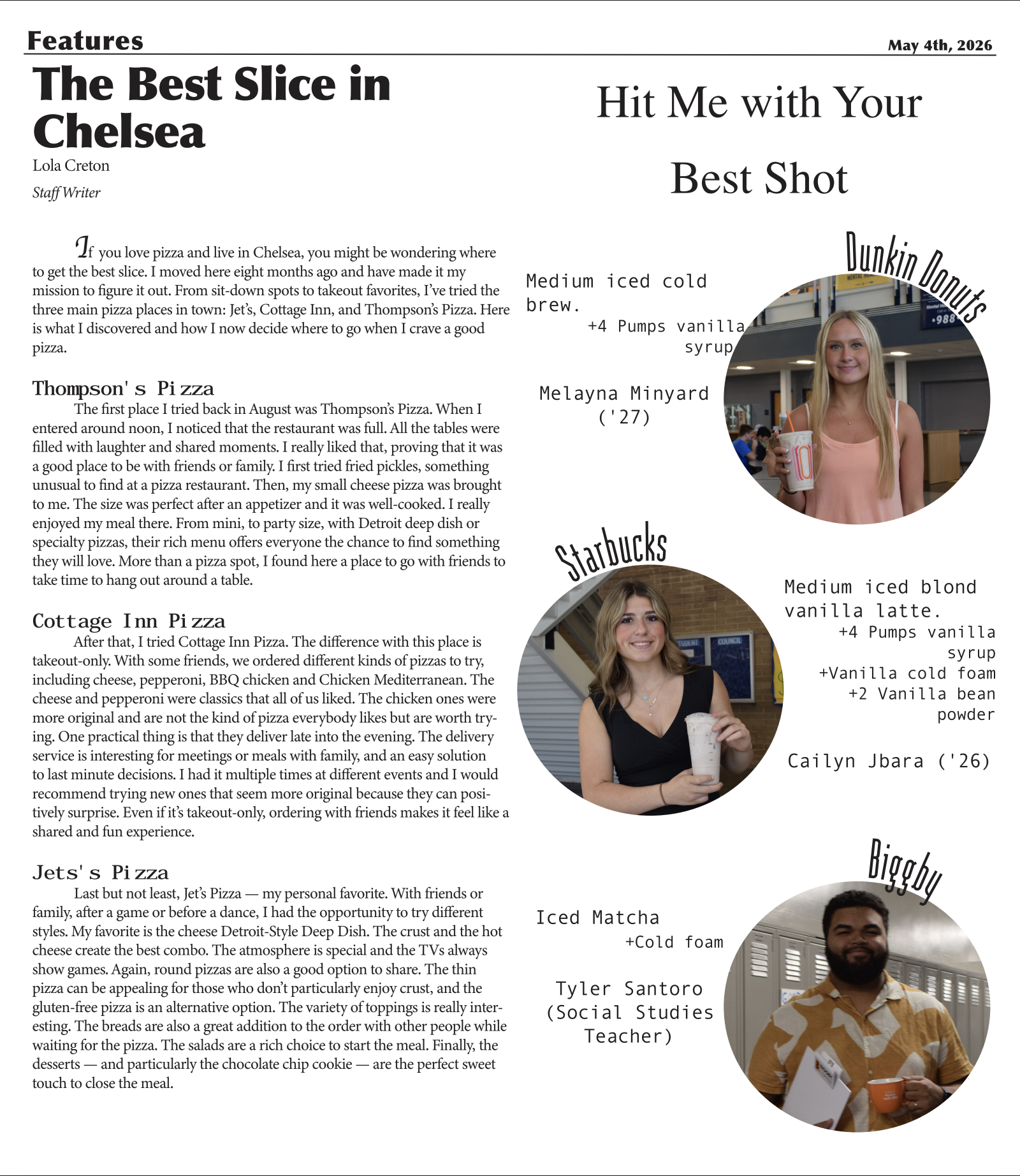CHS Bleuprint: Spring 2026 Print Edition